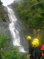 キャニオニング_オークランド　/　Canyoning Auckland